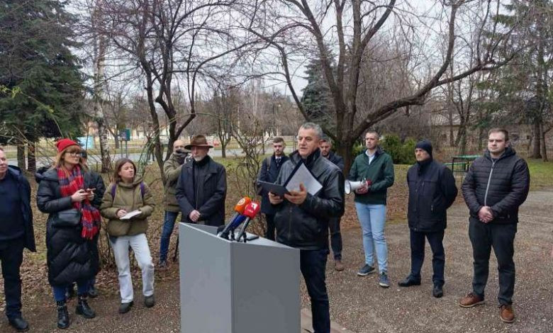 Protest profesora i studenata PMF-a zbog izgradnje Svjetskog trgovinskog centra- uzurpira se imovina Univerziteta