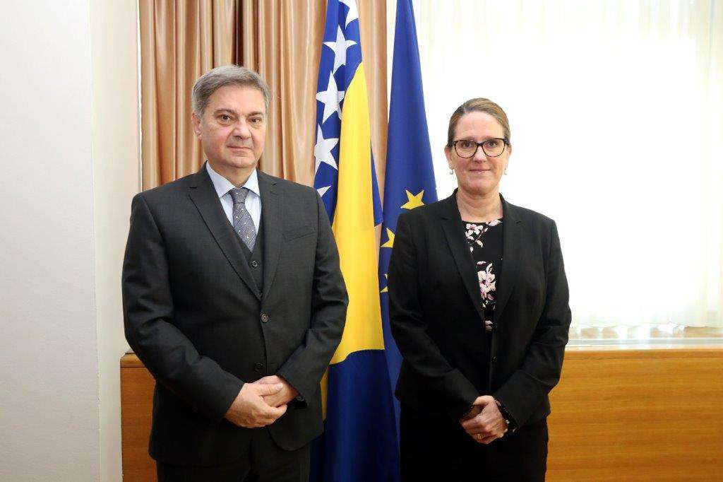 Zvizdić i Lagerlöf o jačanju partnerstva Švedske i Bosne i Hercegovine