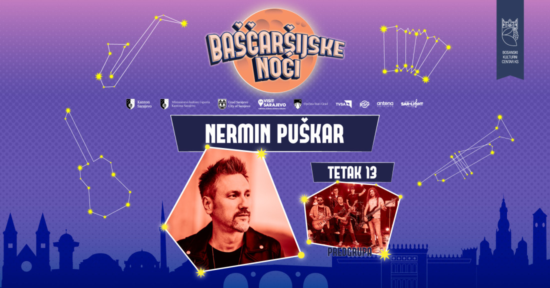 Sarajevski koncert Nermina Puškara: U četvrtak i petak obustava saobraćaja u pojedinim ulicama