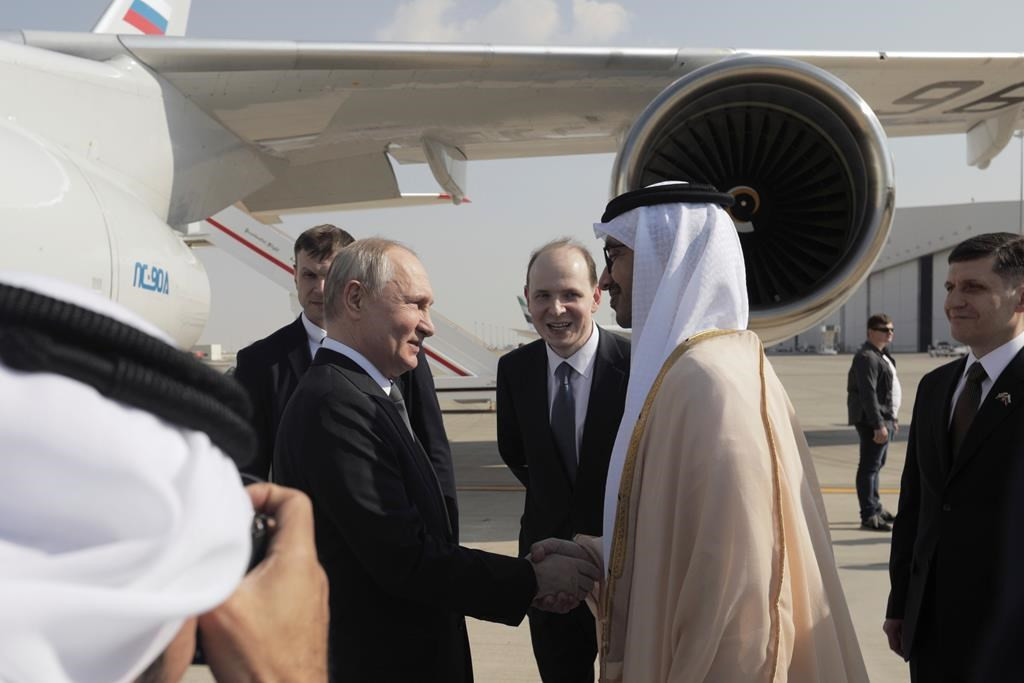 Putin doputovao u Emirate