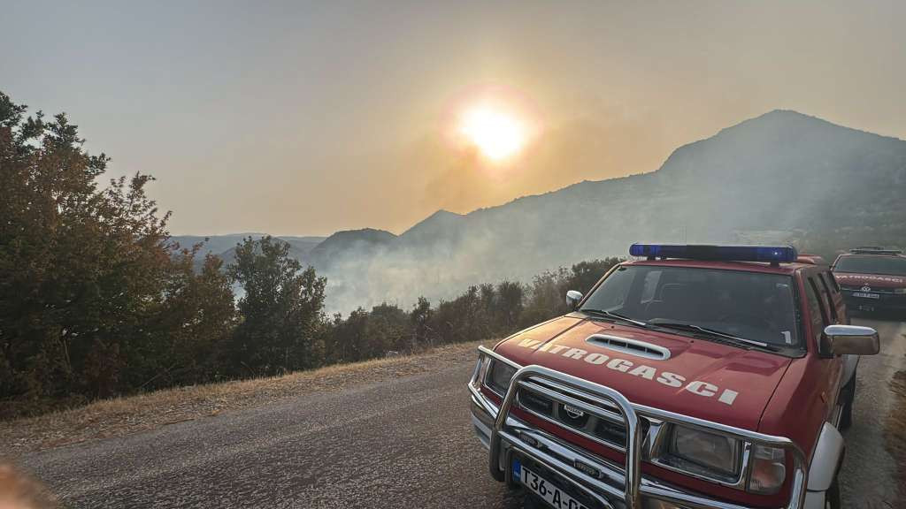Na požarištu kod Neuma vatrogasci pronašli beživotno tijelo