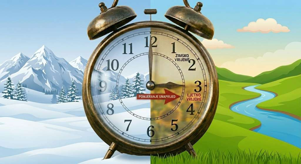 Federalno ministarstvo: U nedjelju počinje ljetno računanje vremena
