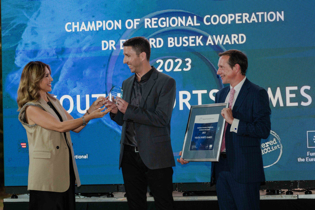 Sportske igre mladih dobile nagradu „Šampion regionalne saradnje dr Erhard Busek“