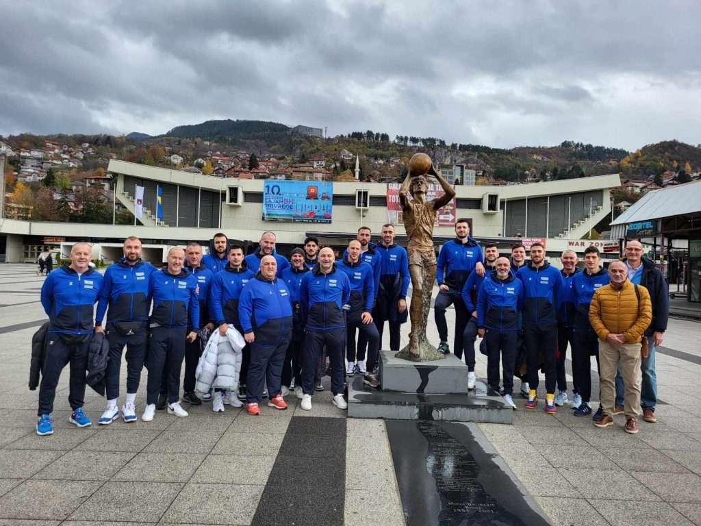 Košarkaši BiH otputovali u Zagreb