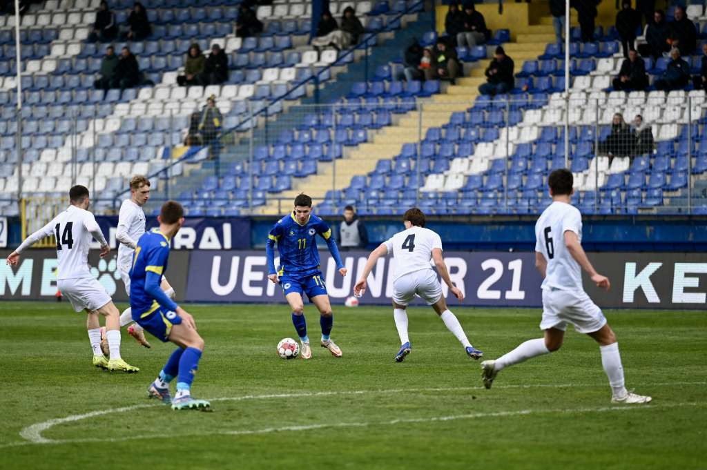 Mladi bh. nogometaši remizirali sa Slovencima