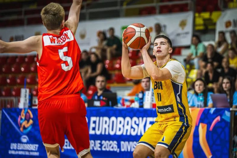 Bh. kadeti danas igraju četvrtfinale U16 Eurobasketa divizije B