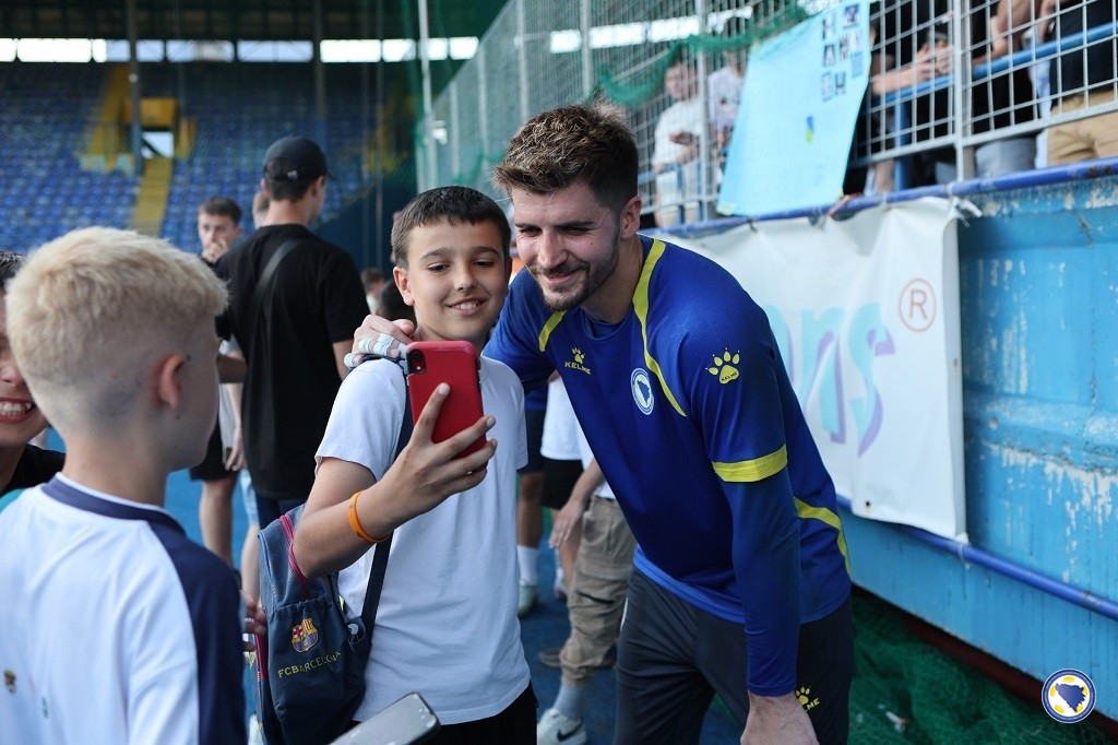 U ponedjeljak trening otvoren za fanove reprezentacije