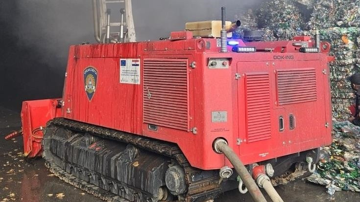 Hrvatska: Loklizovan veliki požar u firmi 'Drava'