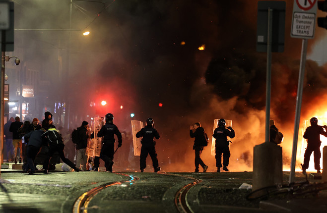 Nasilne demonstracije u centru Dablina