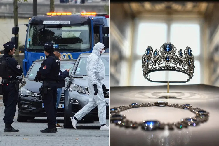 Lista ukradenih stvari iz Louvrea uključuje smaragde, tijare i druge predmete vrijedne milione