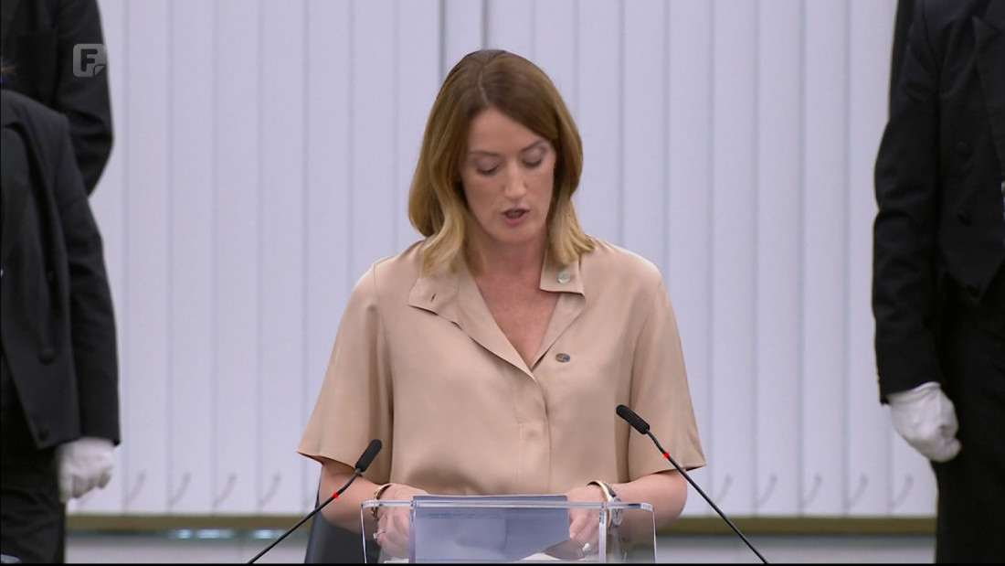 Metsola ponovo izabrana za predsjednicu Evropskog parlamenta.