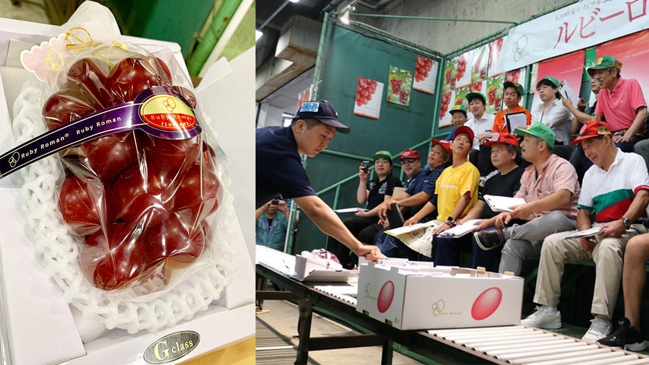 Japan: Grozd crvenog grožđa prodat za 12.700 dolara