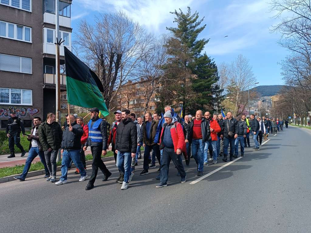 Rudari sutra stižu na protest u Sarajevo, traže plaće te definitivnu odluku o statusu RMU Zenica