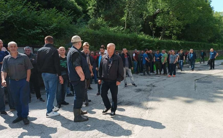 Zenički rudari odbili sići u jame