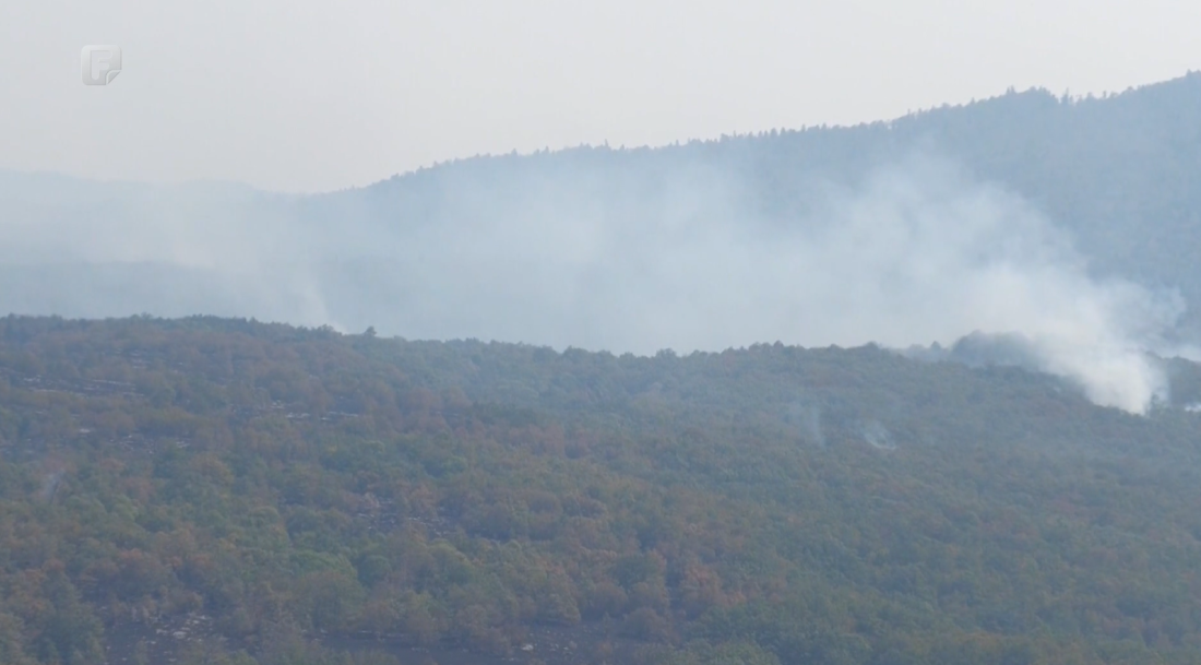Ugašen požar na Rujištu