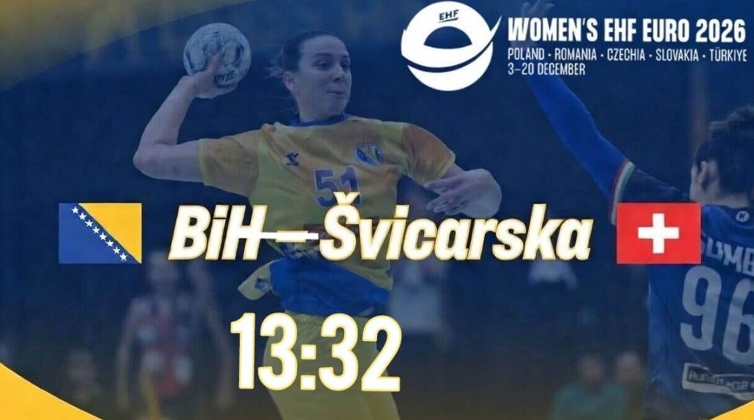 Težak poraz rukometašica BiH od Švicarske