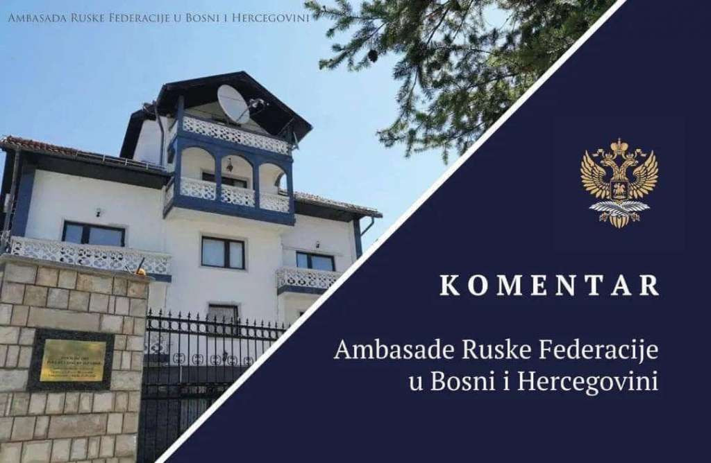 Ruska ambasada reagirala u povodu izjave generalnog sekretara NATO-a Jensa Stoltenberga