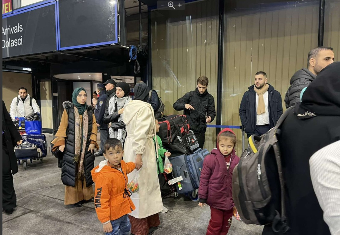 Bh. državljani i njihovi srodnici iz Gaze smješteni u centar Salakovac