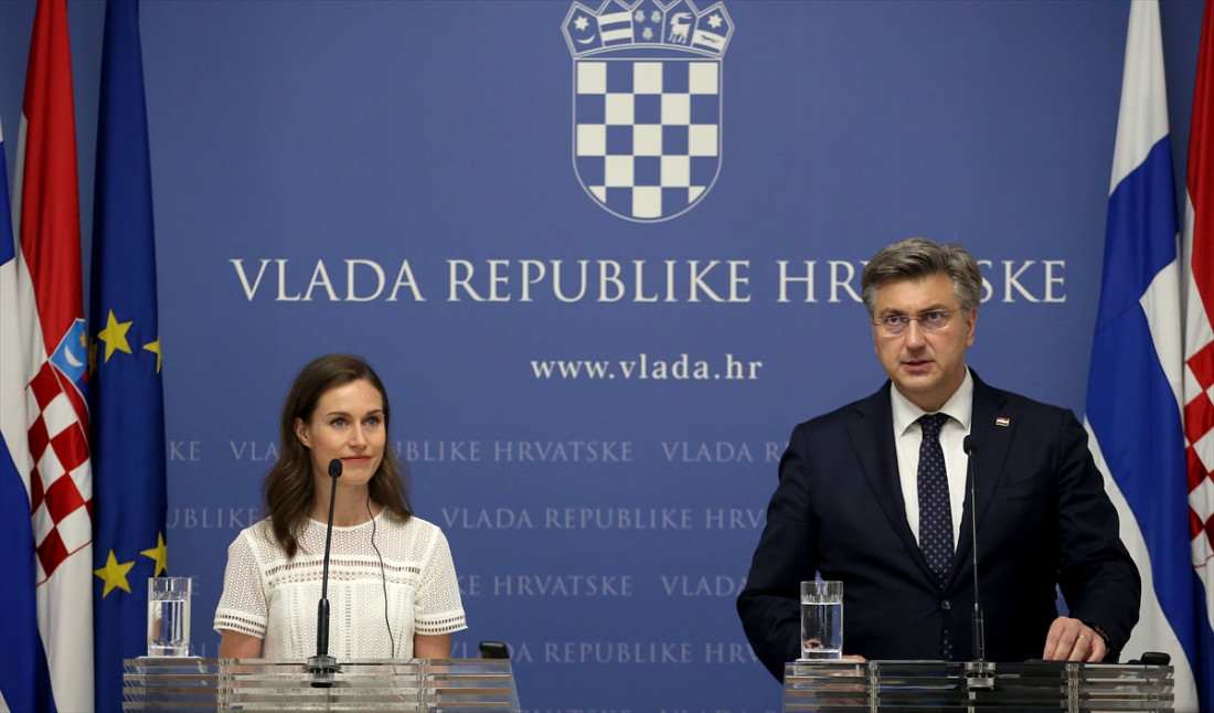 Plenković izvijestio finsku premijerku o stavu Hrvatske o izmjenama Izbornog zakona u BiH