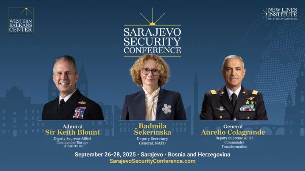Sarajevo ponovo domaćin ključnog regionalnog foruma o sigurnosti