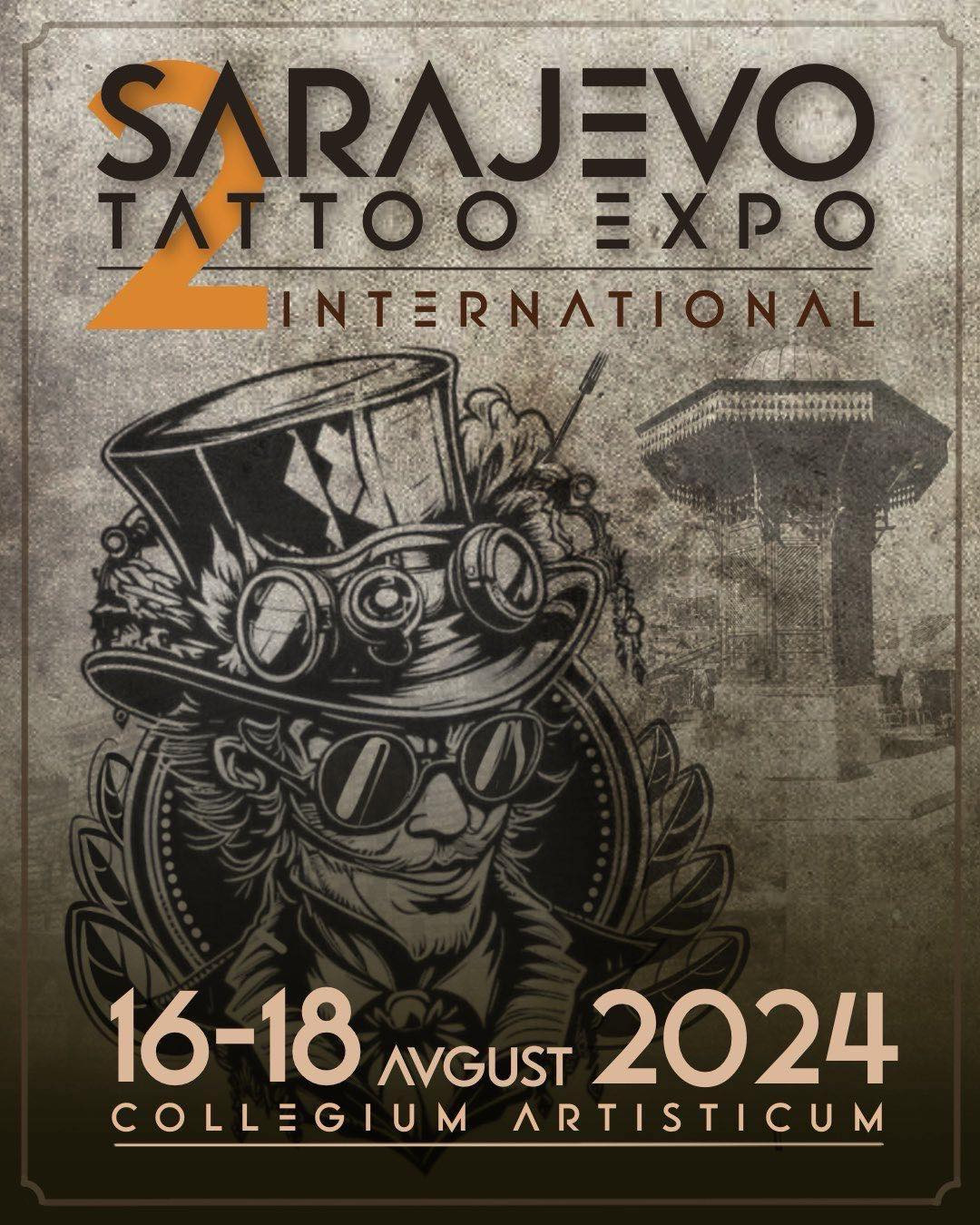 Od 16. do 18. augusta Drugi intrenacionalni Sarajevo Tattoo Expo 2024.