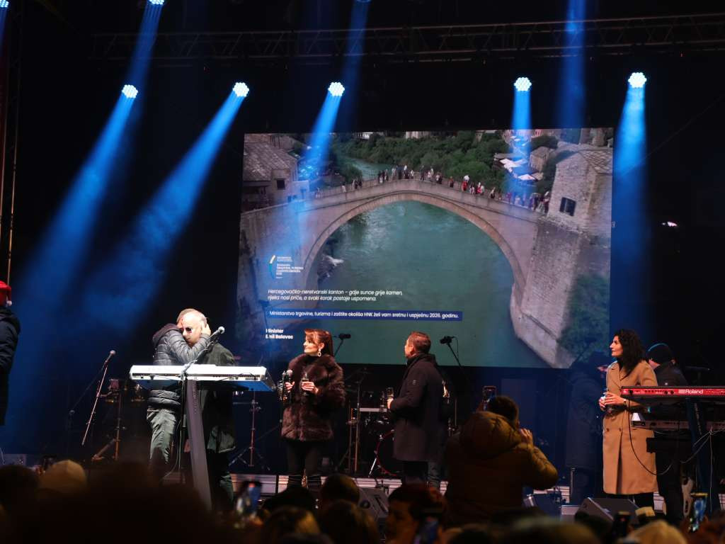 Mostar uz Sašu Matića dočekao 2026. godinu