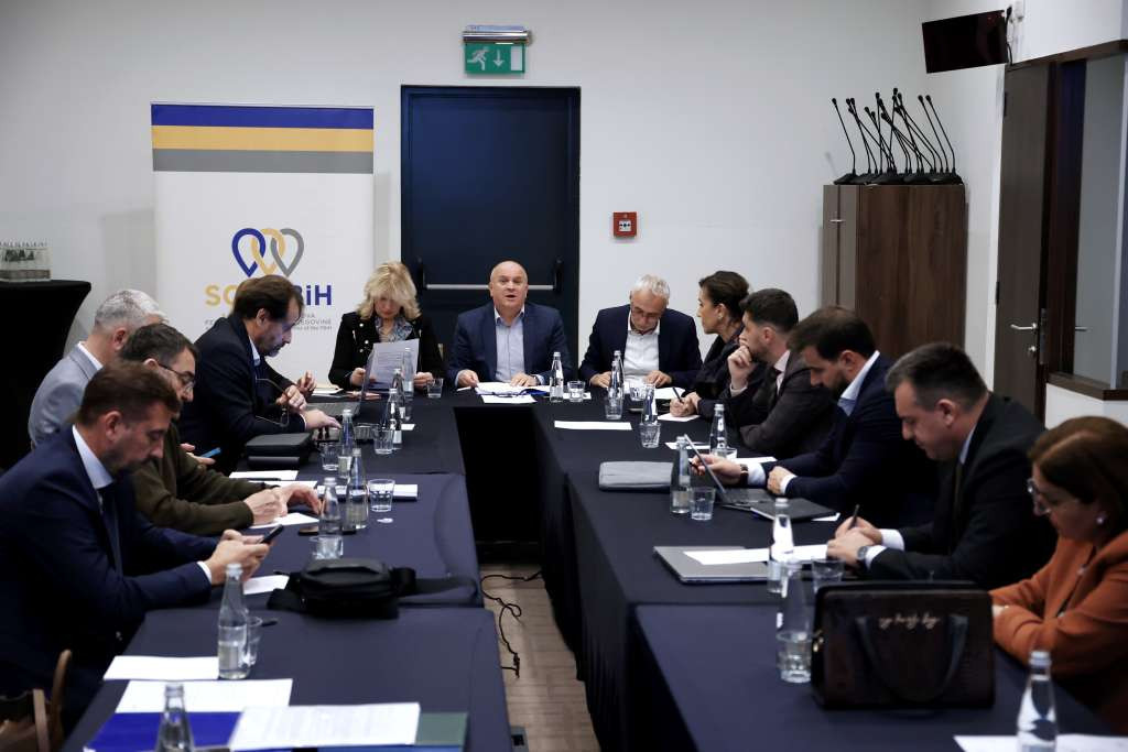 Sarajevo: Održana sjednica Predsjedništva Skupštine Saveza općina i gradova FBiH