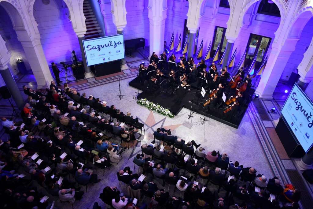 U Vijećnici povodom 25. novembra održan svečani koncert 'Sazvučja'