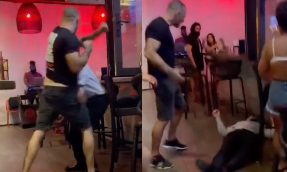 VIDEO / Legendarni kickboxer Joe Schilling brutalno nokautirao čovjeka u baru
