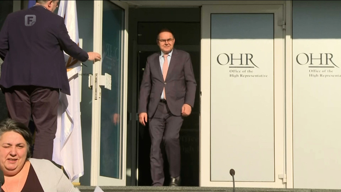 OHR objavio izvještaj koji Schmidt prezentirati pred Vijećem sigurnosti UN-a