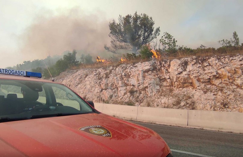 U Trogiru muškarac kazneno prijavljen zbog namjernog izazivanja požara