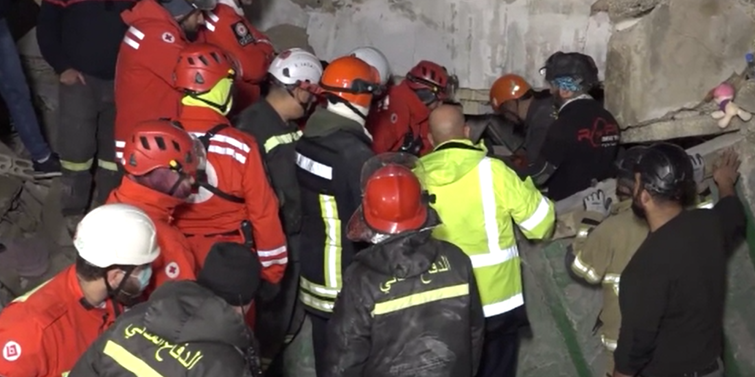 Petospratna zgrada se urušila na sjeveru Libana, potraga se nastavlja