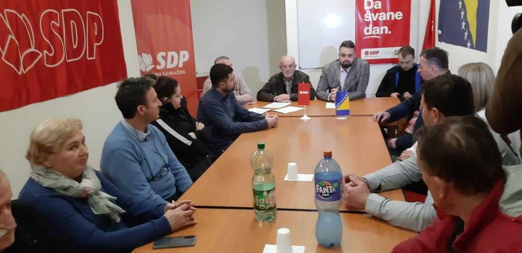 KO SDP-a BPK Goražde istupio iz koalicije zbog nepoštivanja koalicionog sporazuma