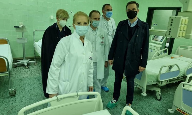 Izetbegović: U pripremi nova respiratorna jedinica za oboljele od Covida