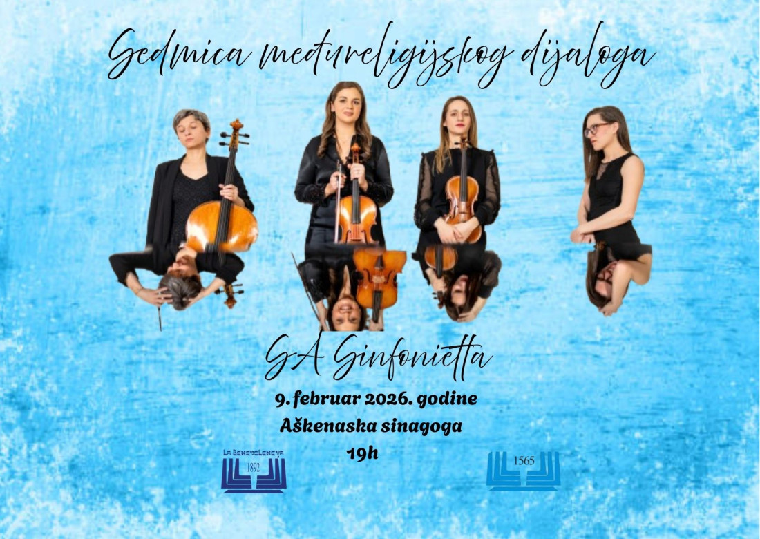 Koncert kvarteta SA Sinfonietta: obilježavanje Sedmice međureligijskog dijaloga