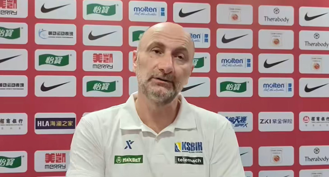 Bećiragić nakon meča protiv Kine: Napravili smo veliki napredak