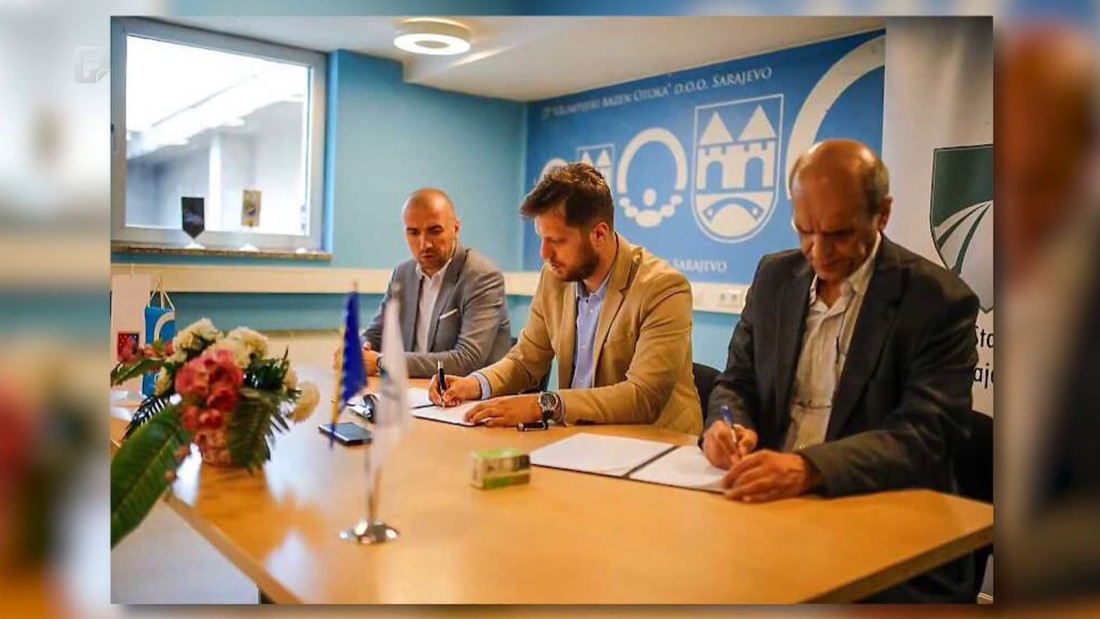 Sporazum između Općine Stari Grad i Bazena Otoka o realizaciji projekta škole plivanja