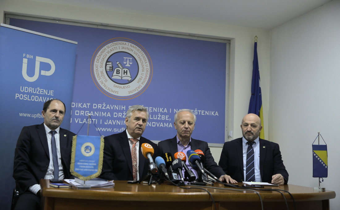 UPFBiH i SSS BiH: Privreda i realni sektor su u raljama politike