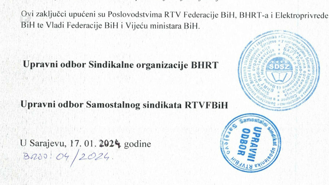 Sindikati ponudili rješenje, politika iskazuje potporu zaključcima