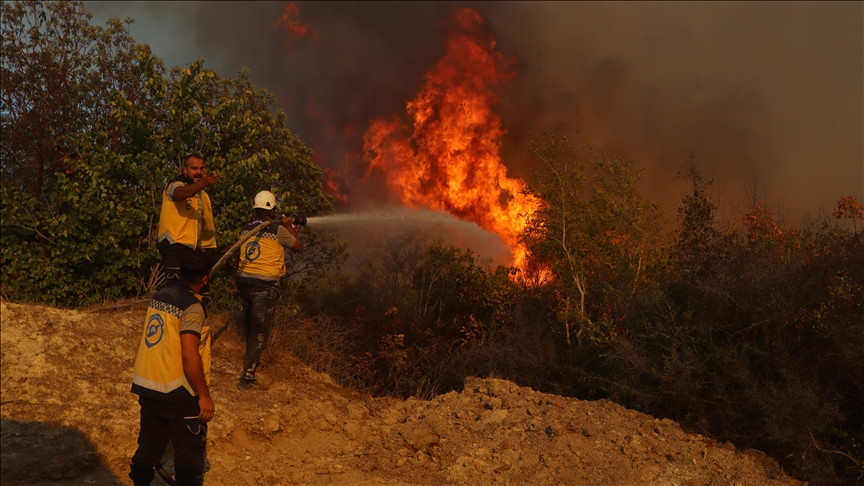 U požarima u Siriji poginuo radnik civilne zaštite