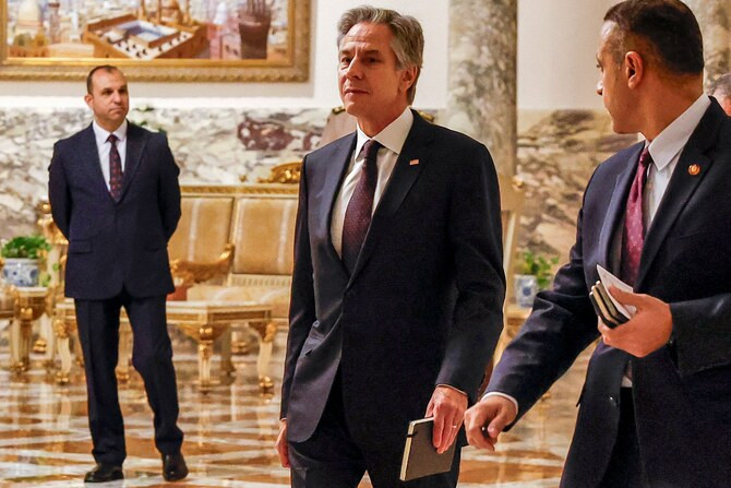 Sastanak egipatskog predsjednika Sisija i američkog državnog sekretara Blinkena