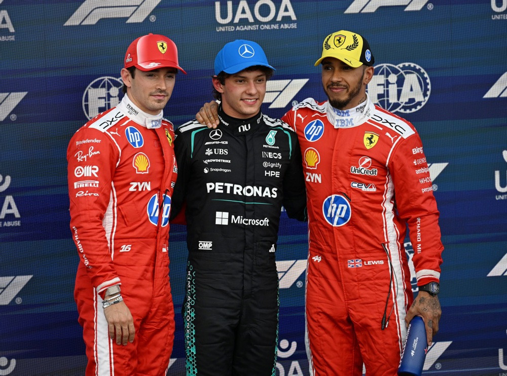Antonelli na pol poziciji u trci Formule 1 za Veliku nagradu Velike Britanije
