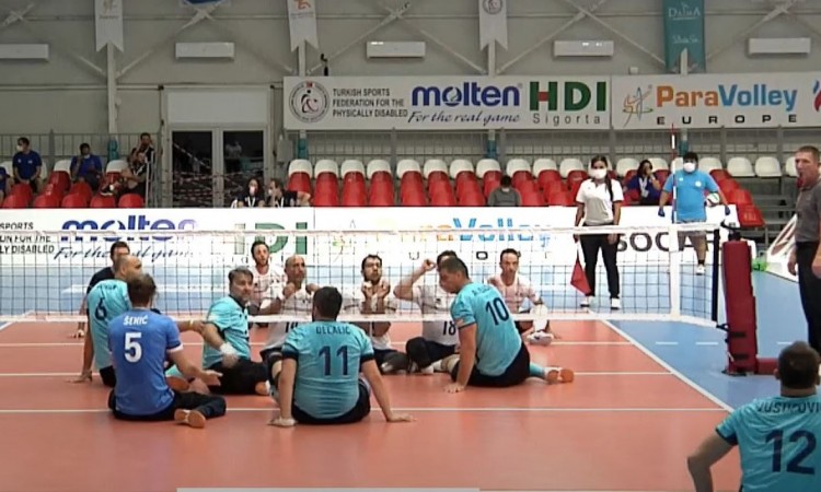Reprezentacija BiH u četvrtfinalu EP-a u sjedećoj odbojci