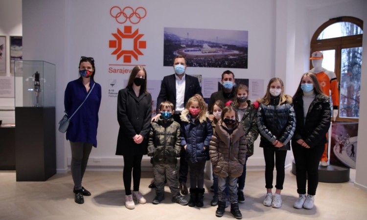 Skaka obilježio godišnjicu EYOF-a sa omladinom iz Srebrenice