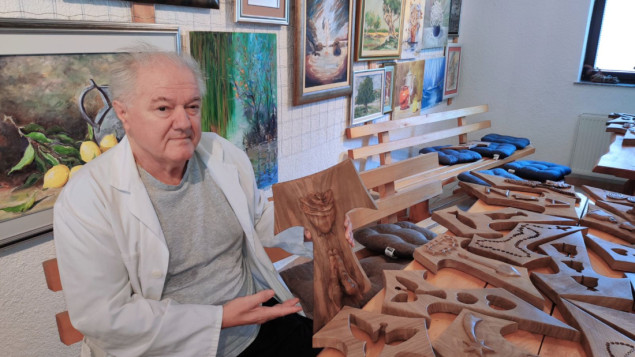 Mito ovog vikenda izlaže u Čitluku svoja 33 križa