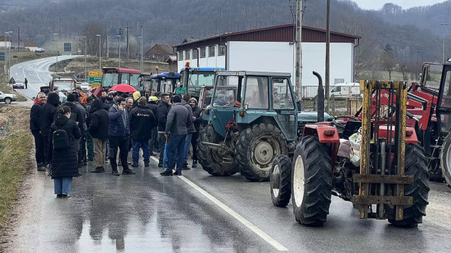 Završene blokade puteva u Srbiji, u ponoć uklonjena posljednja blokada u Miločaju kod Kraljeva