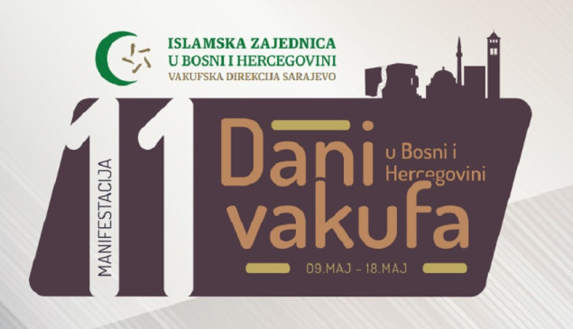 Manifestacija 'Dani vakufa 2023' od 9. do 18. maja u osam bh. gradova