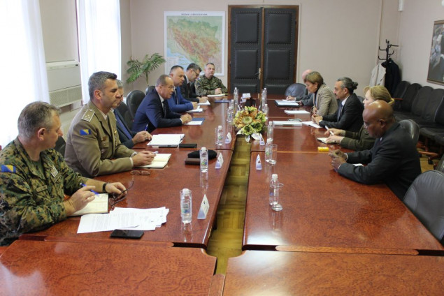Predstavnici NATO-a posjetili Ministarstvo obrane Bosne i Hercegovine