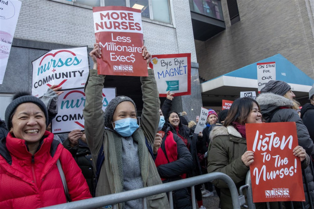 Više od 7.000 medicinskih sestara stupilo u štrajk u New Yorku