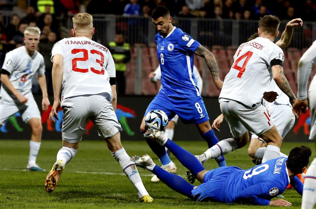 Uvjerljiva pobjeda BiH nad Islandom na startu kvalifikacija za EURO 2024.